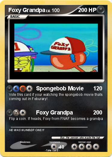 Pokemon Foxy Grandpa