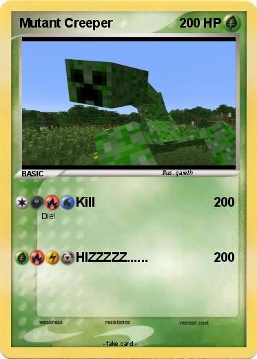 Pokemon Mutant Creeper