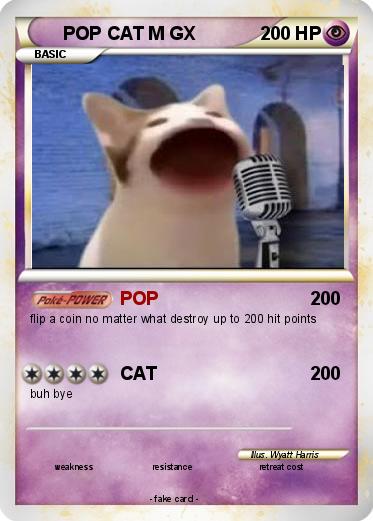 Pokemon POP CAT M GX