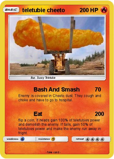 Pokemon teletubie cheeto