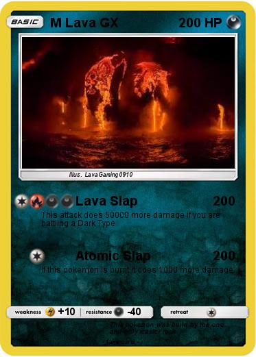 Pokemon M Lava GX