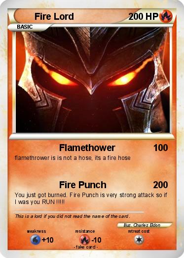 Pokemon Fire Lord