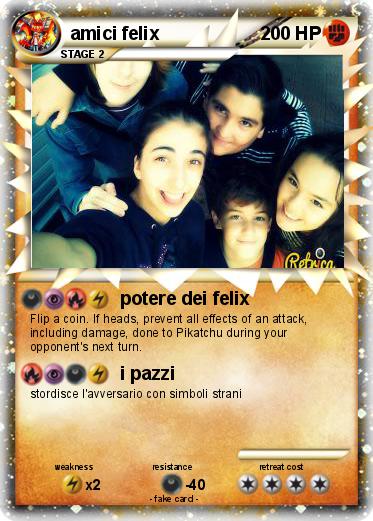 Pokemon amici felix