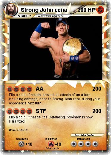 Pokemon Strong John cena