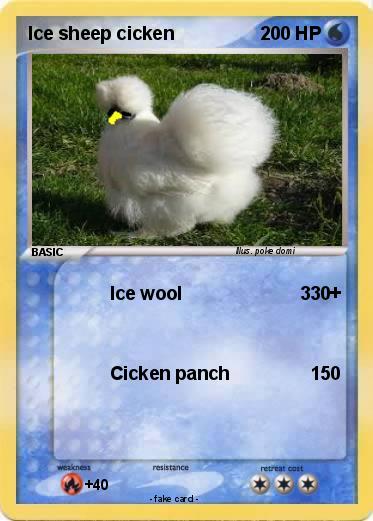 Pokemon Ice sheep cicken