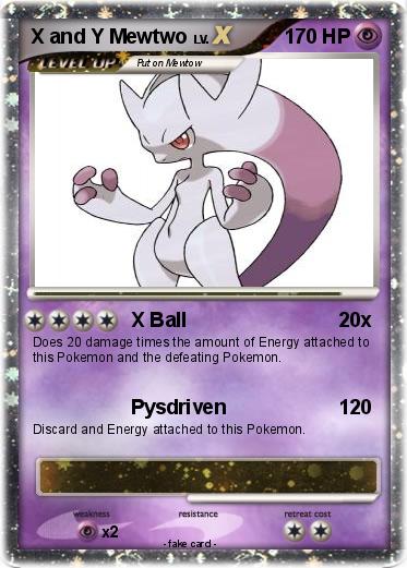 Pokemon X and Y Mewtwo