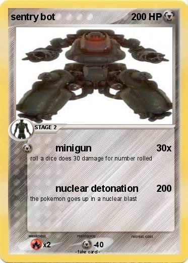 Pokemon sentry bot