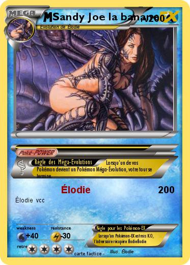 Pokemon Sandy Joe la banane