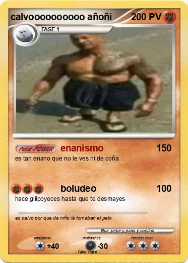 Pokemon calvoooooooooo añoñi