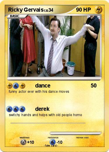 Pokemon Ricky Gervais