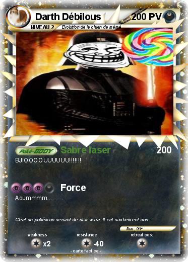 Pokemon Darth Débilous
