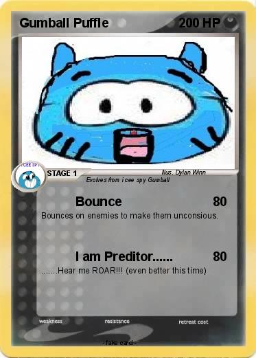 Pokemon Gumball Puffle
