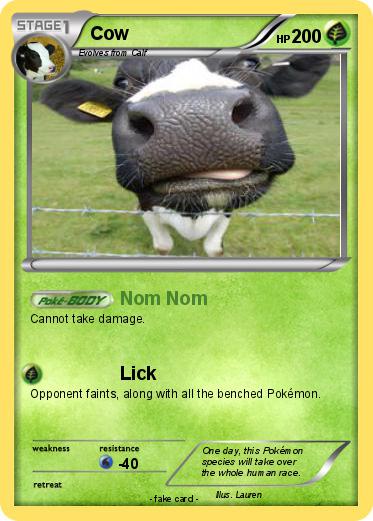 Pokemon Cow