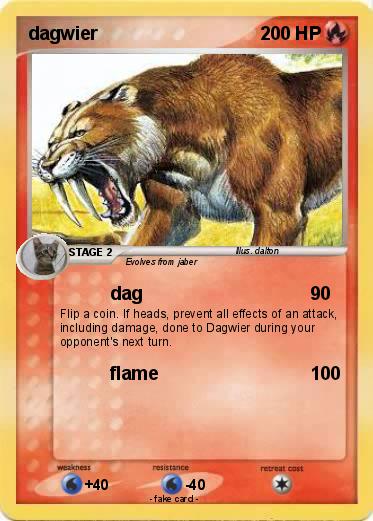 Pokemon dagwier