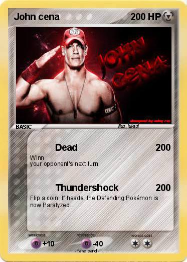 Pokemon John cena