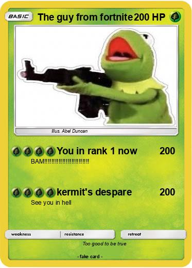 Pokemon The guy from fortnite