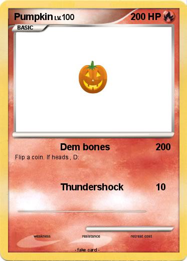 Pokemon Pumpkin