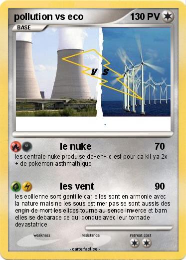 Pokemon pollution vs eco
