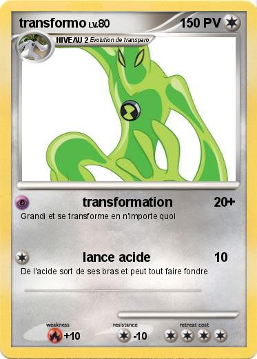 Pokemon transformo