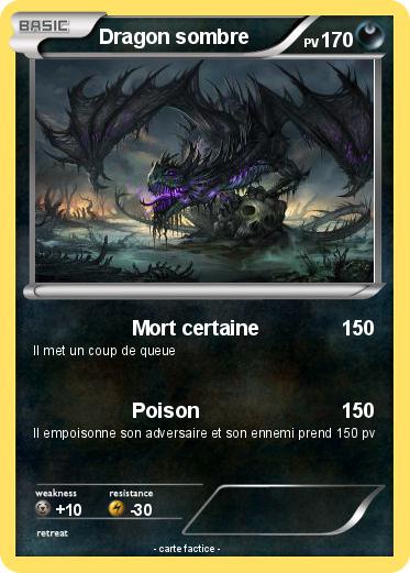 Pokemon Dragon sombre
