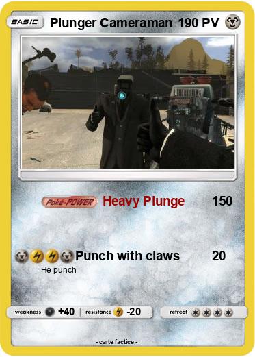 Pokemon Plunger Cameraman