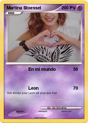 Pokemon Martina Stoessel