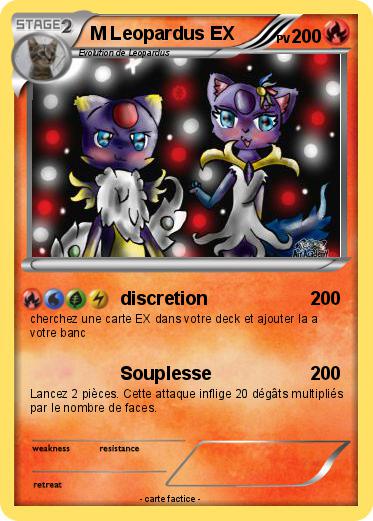 Pokemon M Leopardus EX