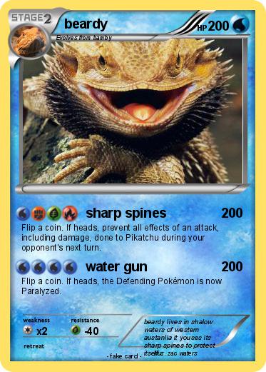 Pokemon beardy