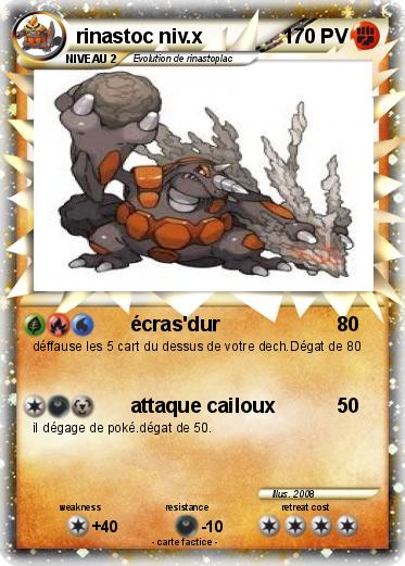 Pokemon rinastoc niv.x