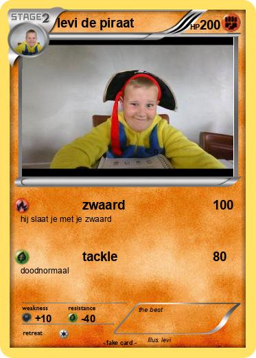 Pokemon levi de piraat