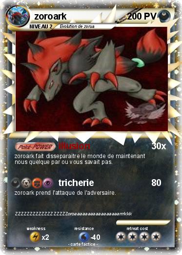 Pokemon zoroark