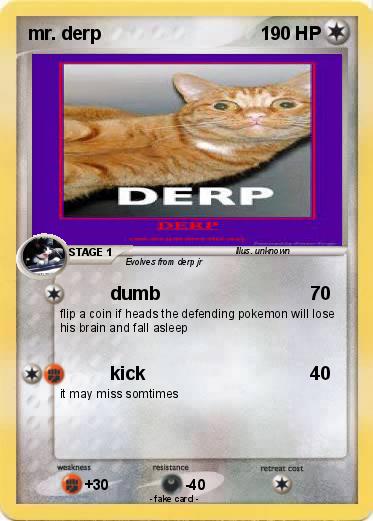 Pokemon mr. derp