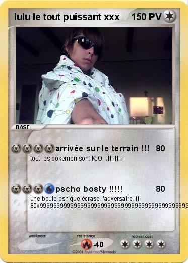 Pokemon lulu le tout puissant xxx