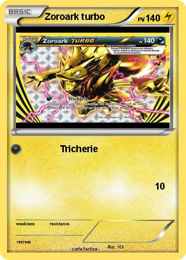 Pokemon Zoroark turbo