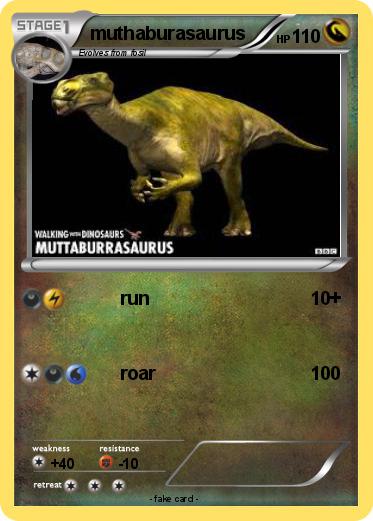 Pokemon muthaburasaurus