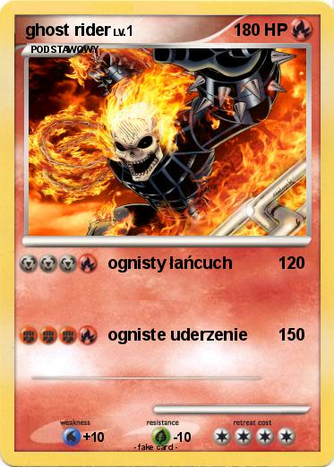 Pokemon ghost rider