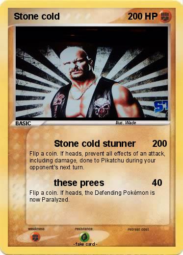 Pokemon Stone cold