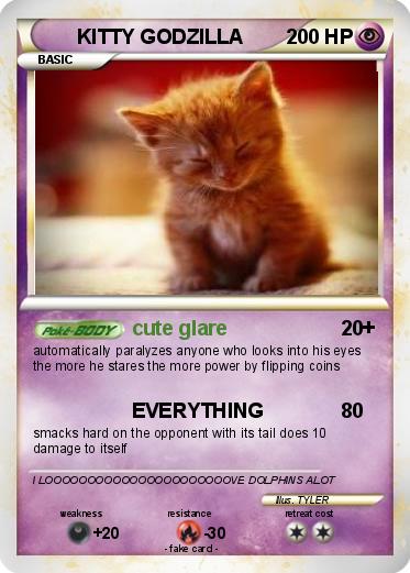 Pokemon KITTY GODZILLA