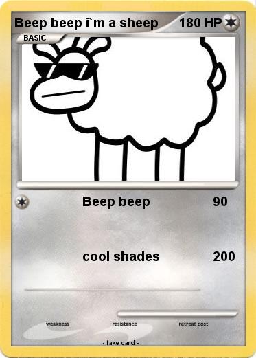 Pokemon Beep beep i`m a sheep