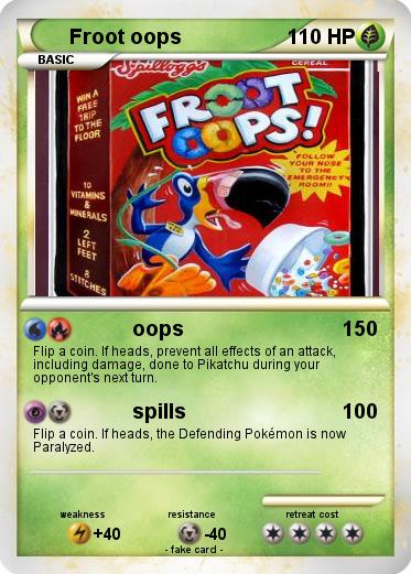 Pokemon Froot oops