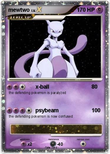 Pokemon mewtwo