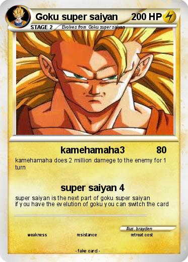 Pokemon Goku super saiyan