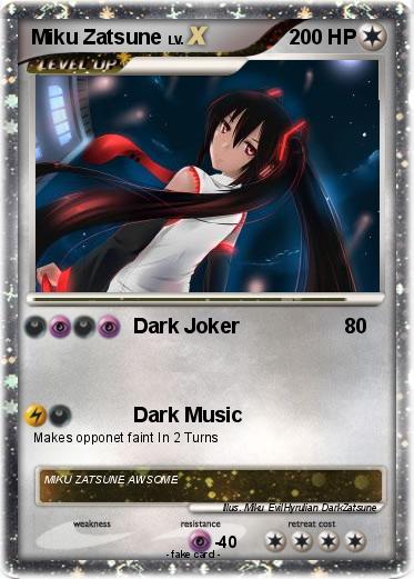 Pokemon Miku Zatsune