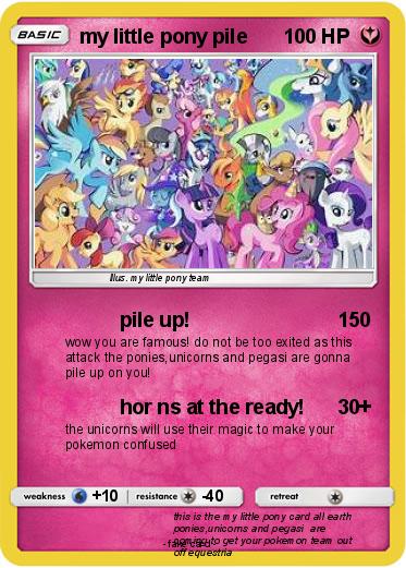 Pokemon my little pony pile