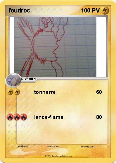 Pokemon foudroc
