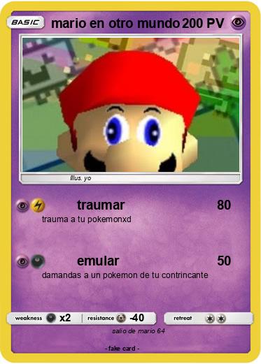 Pokemon mario en otro mundo