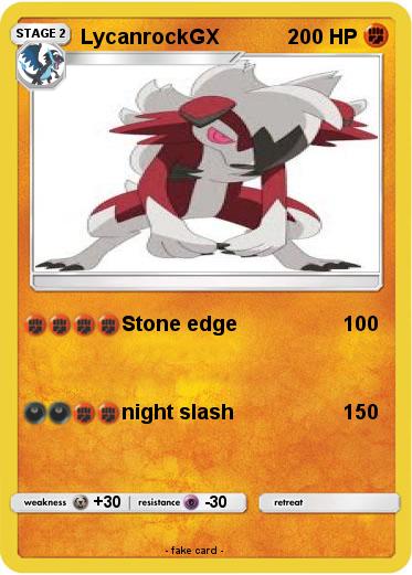 Pokemon LycanrockGX