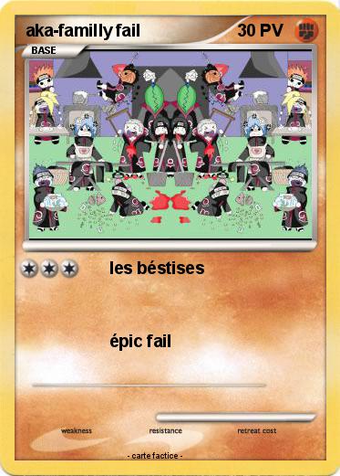 Pokemon aka-familly fail