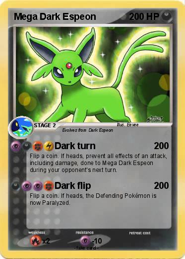 Pokemon Mega Dark Espeon
