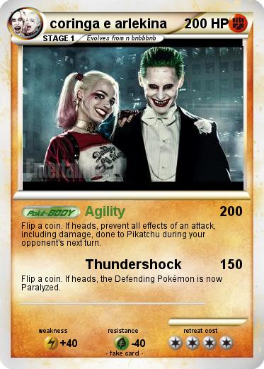 Pokemon coringa e arlekina